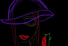 ladies with hats - digital painting