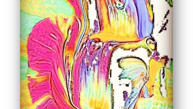 Acrylic paintings - digital edited