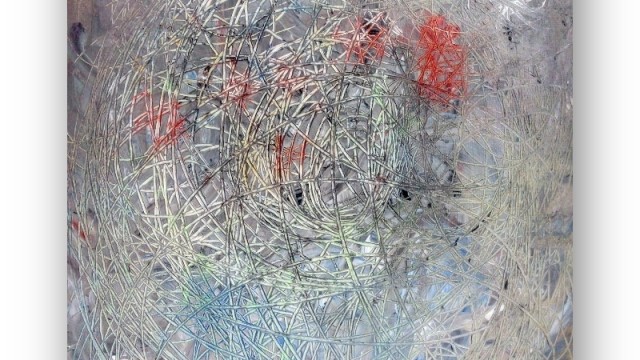 Acrylic paintings on cardboard