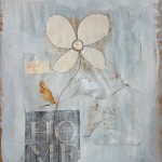 be home mixed media on card board 60x40cm