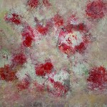 Midsummer mixed media on canvas 40x40cm  